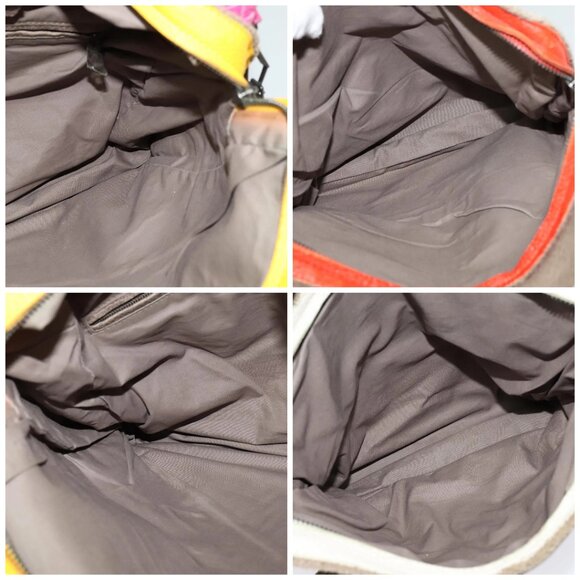 BOTTEGA VENETA INTRECCIATO Shoulder Bag Leather Multicolor Auth - Picture 16 of 16